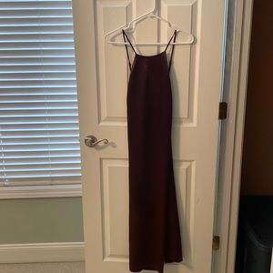 Satin Midi Dress